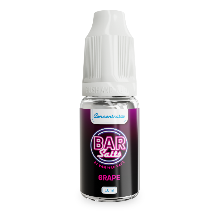 Bar Salts Concentrate - Grape - 10ml