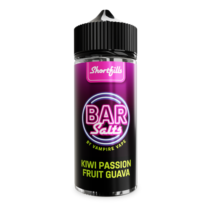 Bar Salts Shortfill - Kiwi Passion Fruit Guava - 100ml