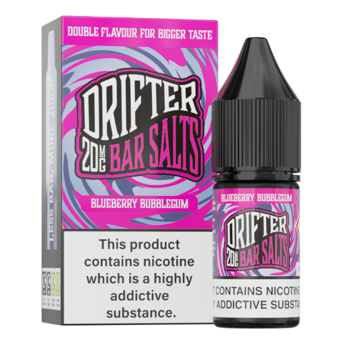 Drifter Bar Salt - Blueberry Bubblegum - 10ml