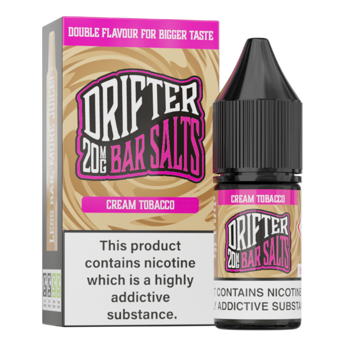 Drifter Bar Salt - Cream Tobacco - 10ml