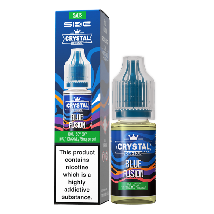SKE Crystal Nic Salts - Blue Fusion - 10ml
