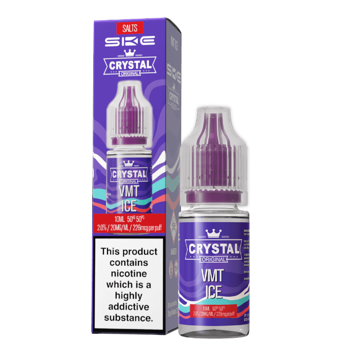 SKE Crystal Nic Salts - VMT Ice - 10ml