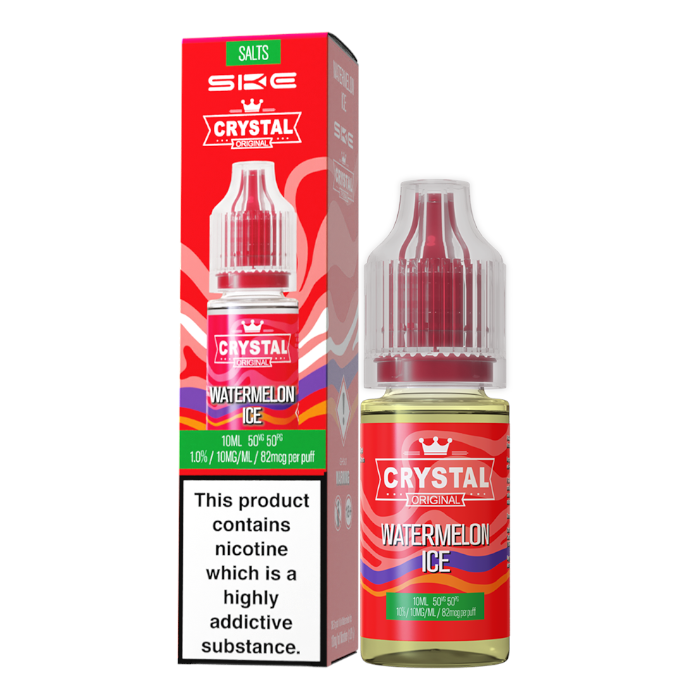 SKE Crystal Nic Salts - Watermelon Ice - 10ml
