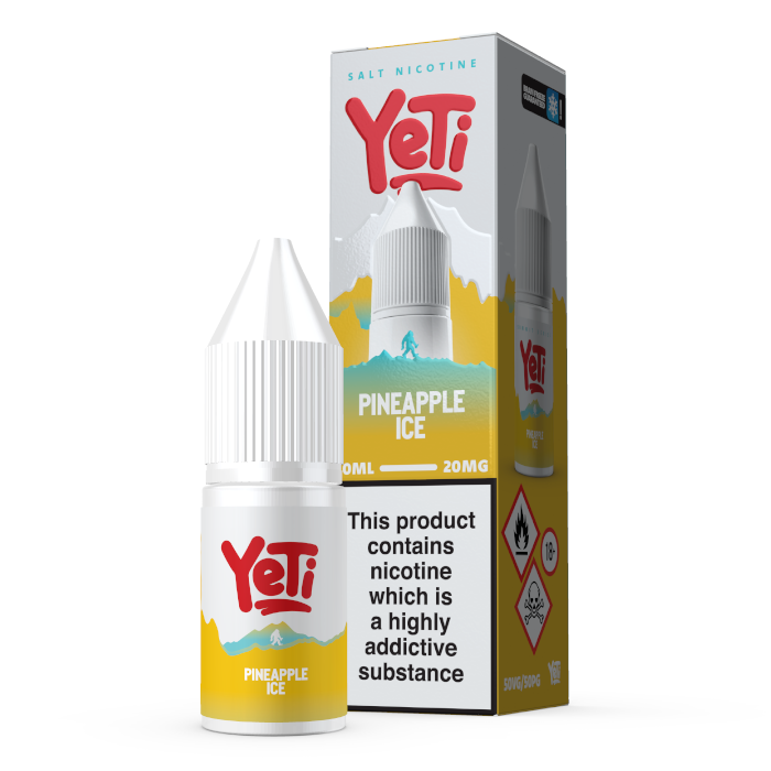Yeti Summit Series Nic Salt - Pineapple Ice - 10ml