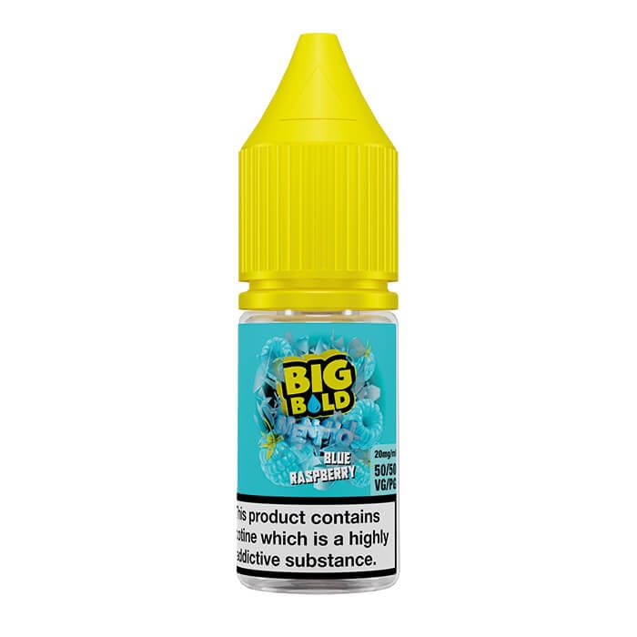 Big Bold Menthol Nic Salts - Blue Raspberry Menthol - 10ml