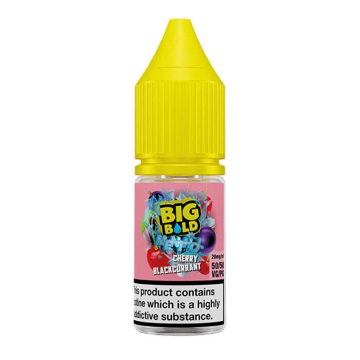 Big Bold Menthol Nic Salts - Cherry Blackcurrant Menthol - 10ml