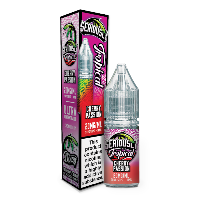 Doozy Seriously Tropical Nic Salt - Cherry Passion - 10ml