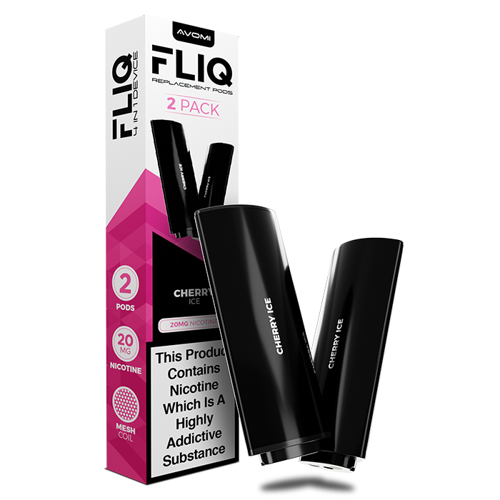 Avomi FLIQ Prefilled Pods - 20mg - 2PK - Cherry Ice