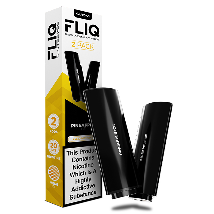 Avomi FLIQ Prefilled Pods - 20mg - 2PK - Pineapple Ice