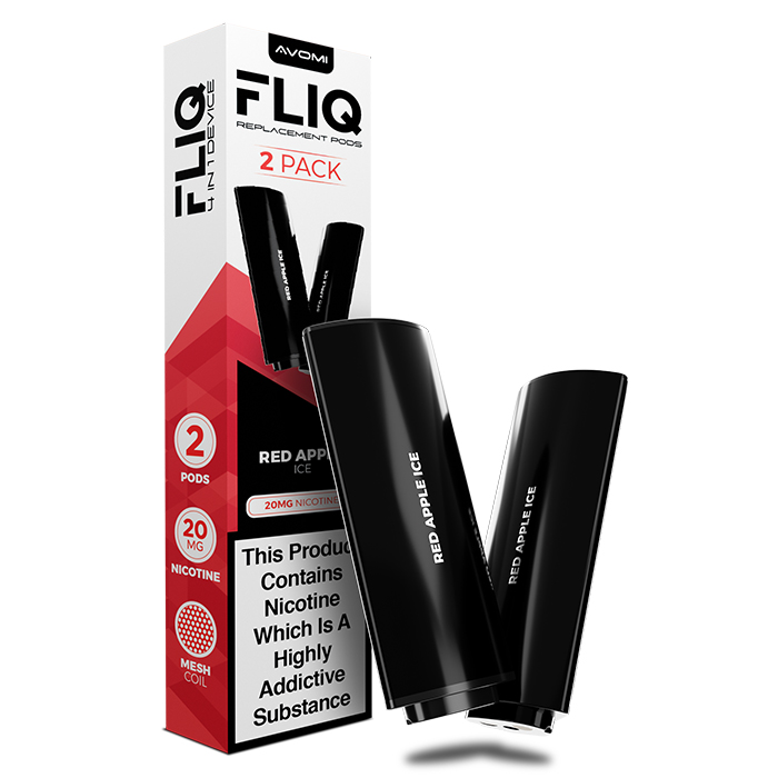 Avomi FLIQ Prefilled Pods - 20mg - 2PK - Red Apple Ice