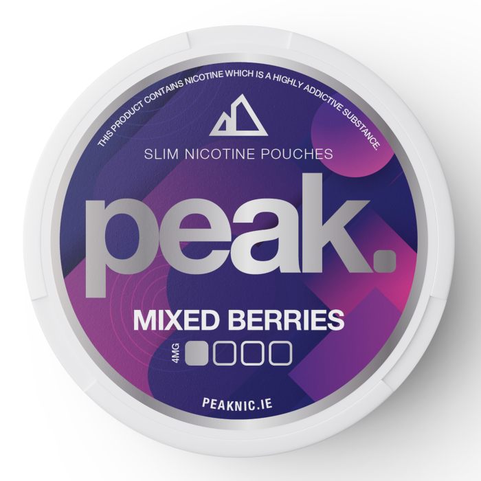 Peak Nicotine Pouches - Mixed Berries - 20PK