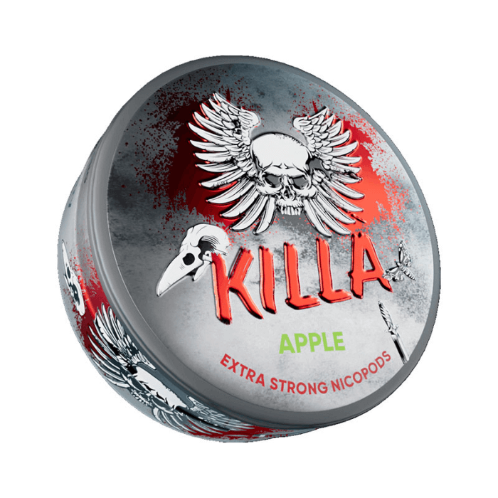 Killa Nicotine Pouch - Apple Extra Strong - 16mg