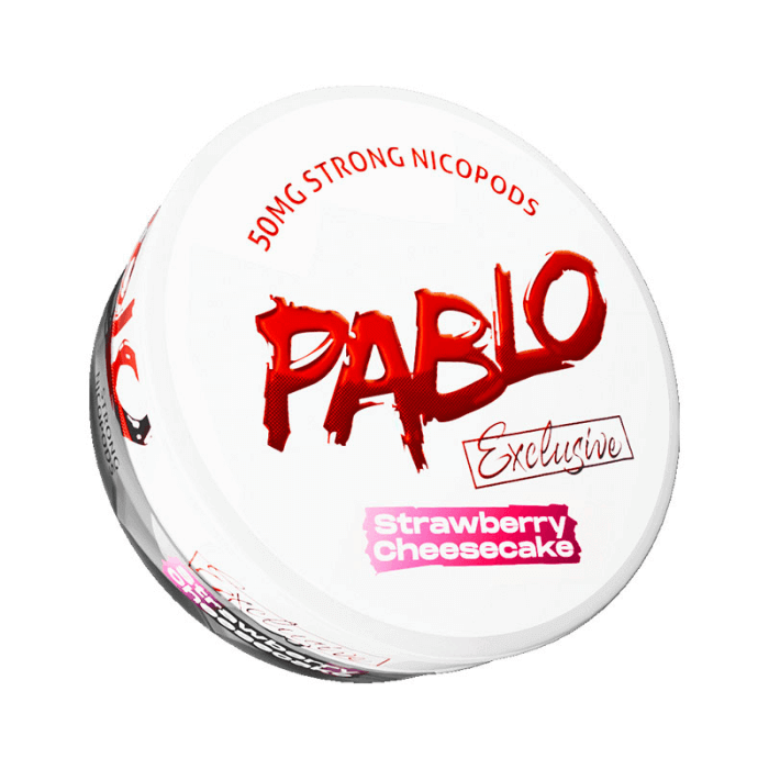 Pablo Nicotine Pouches - Strawberry Cheesecake - 24mg