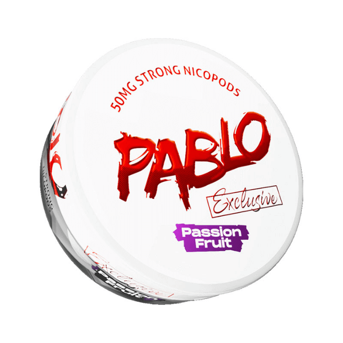 Pablo Nicotine Pouches - Passion Fruit - 24mg