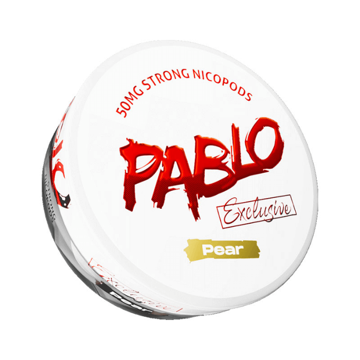 Pablo Nicotine Pouches - Pear - 24mg