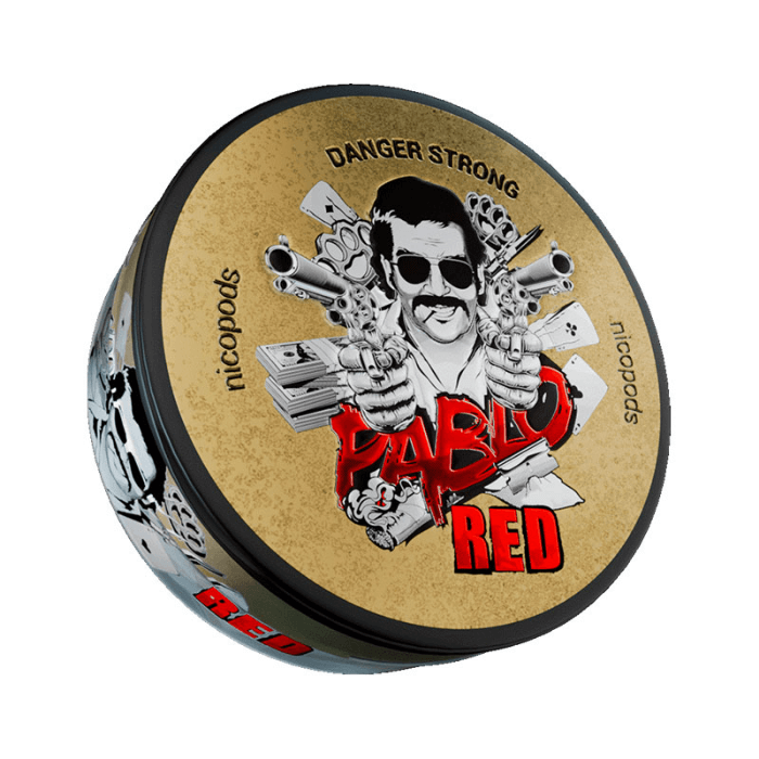 Pablo Nicotine Pouches - Red - 24mg