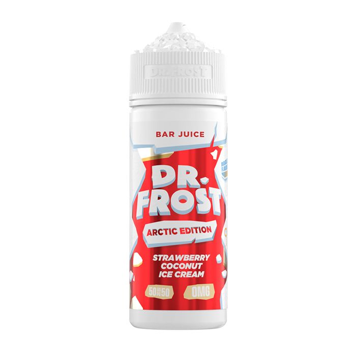 Dr Frost Arctic Edition Shortfill - Strawberry Coconut Ice Cream - 100ml