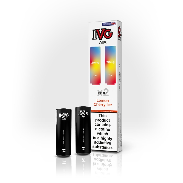 IVG Air Pro Prefilled Pods - 20mg - 2PK - Lemon Cherry Ice