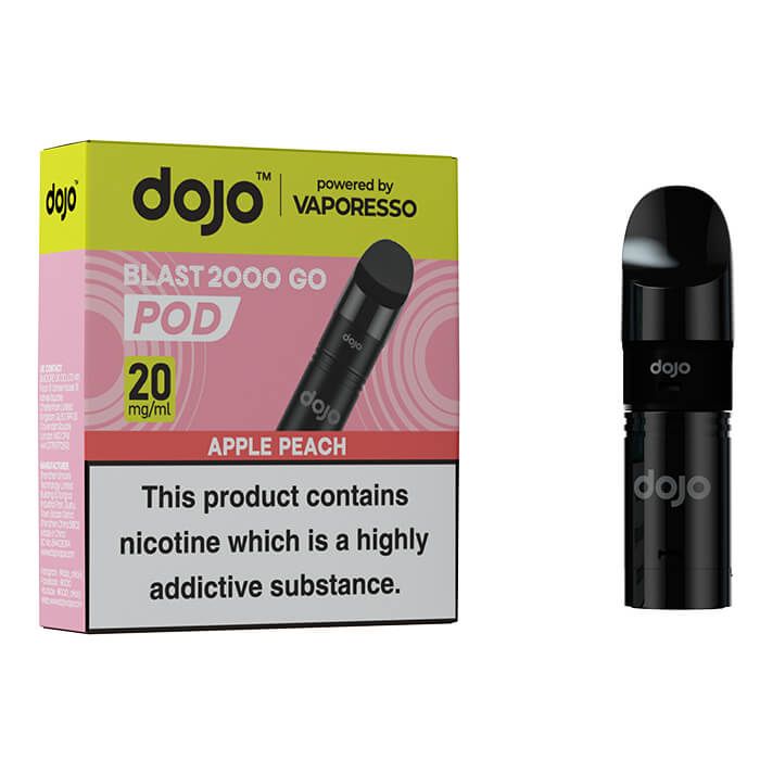 Dojo Blast 2000 Go Prefilled Pod & Refill - Apple Peach