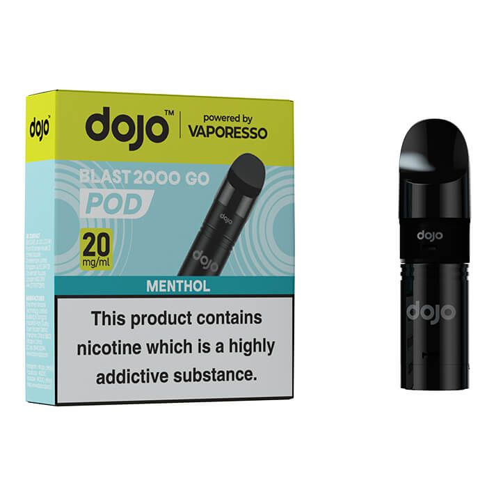 Dojo Blast 2000 Go Prefilled Pod & Refill - Menthol