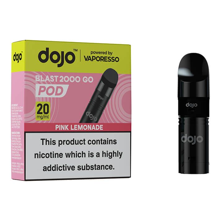 Dojo Blast 2000 Go Prefilled Pod & Refill - Pink Lemonade
