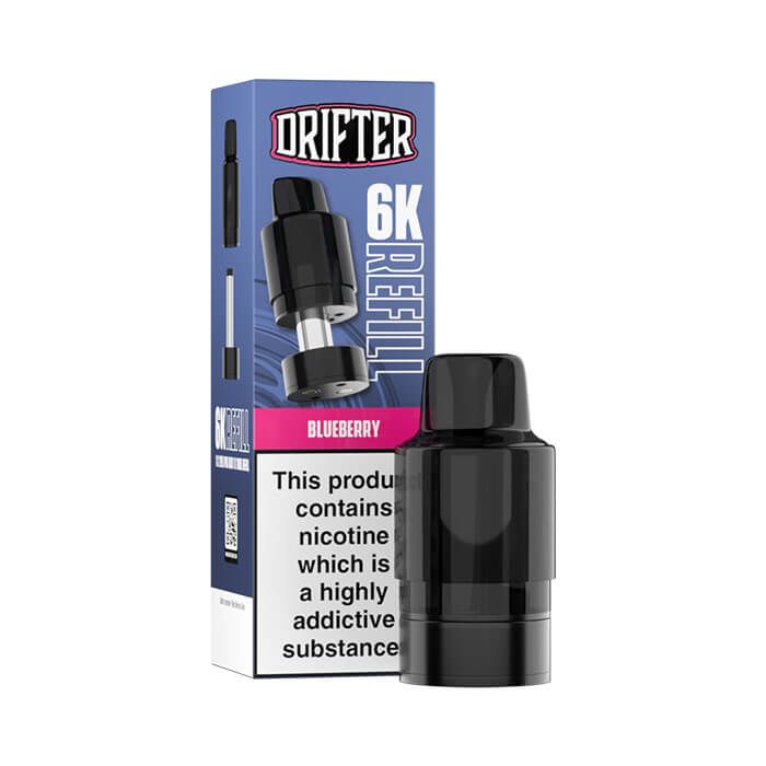 Drifter 6K Prefilled Replacement Pod - 20mg - 1PK - Blueberry