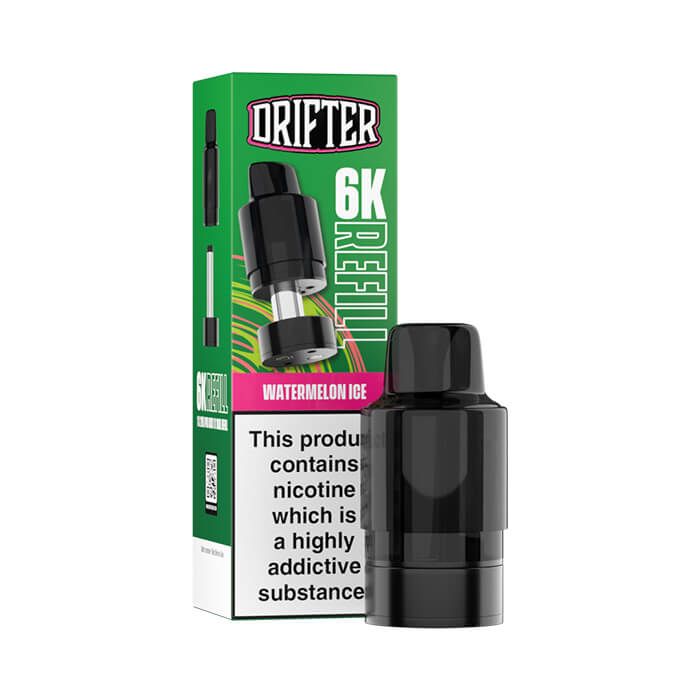 Drifter 6K Prefilled Replacement Pod - 20mg - 1PK - Watermelon Ice