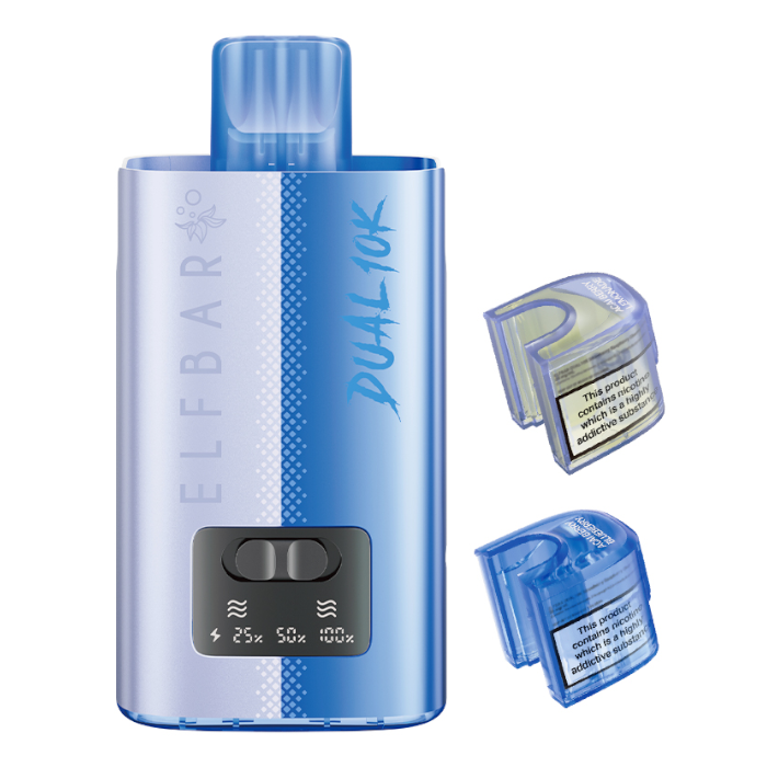 ELFBAR DUAL10K Prefilled Kit - Blue Edition