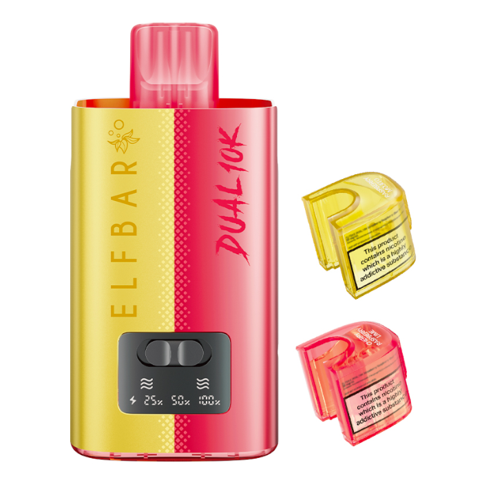 ELFBAR DUAL10K Prefilled Kit - Raspberry Edition