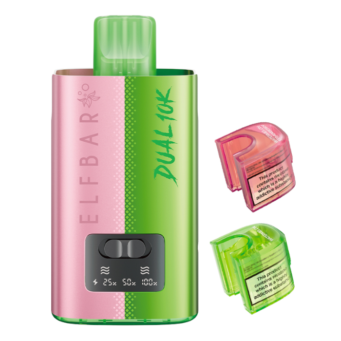 ELFBAR DUAL10K Prefilled Kit - Watermelon Edition