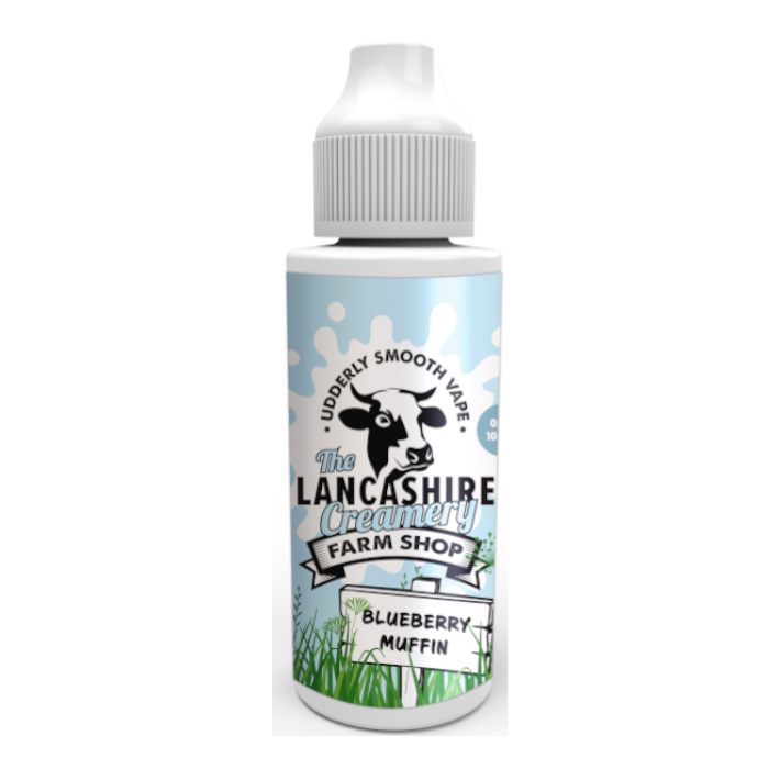 Lancashire Creamery Shortfill - Blueberry Muffin - 100ml