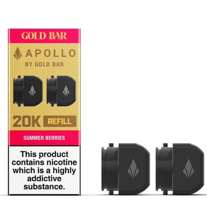 Gold Bar Apollo Prefilled Pods - 2PK - Summer Berries