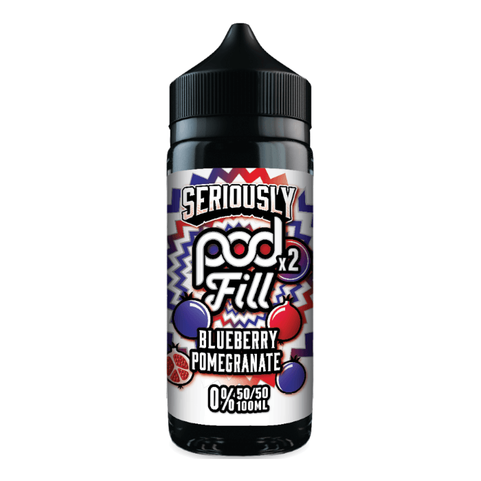 Doozy Seriously Pod Fill 2 - Blueberry Pomegranate - 100ml Shortfill