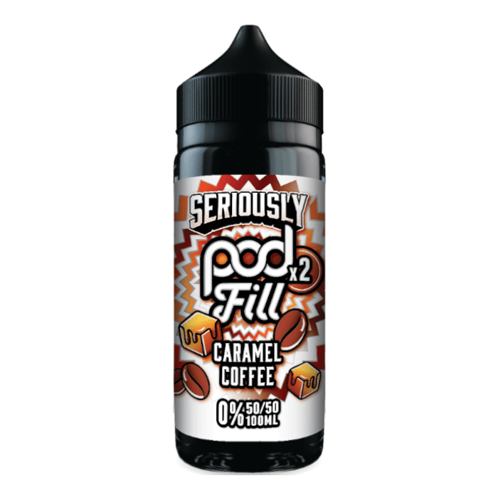 Doozy Seriously Pod Fill 2 - Caramel Coffee - 100ml Shortfill