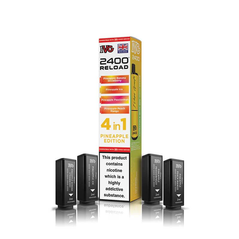 IVG 2400 Reload Prefilled Pods - 4PK - Pineapple Edition