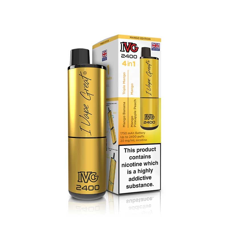 IVG 2400 Reload Prefilled Pod Kit - 20mg - Mango Edition