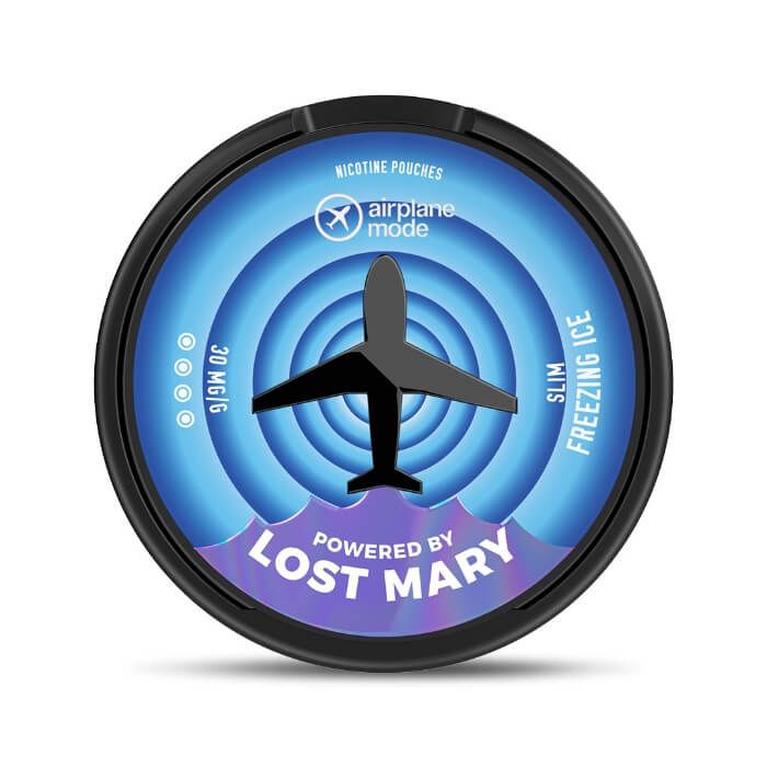 Lost Mary Airplane Mode Nicotine Pouch - Freezing Ice - 20PK