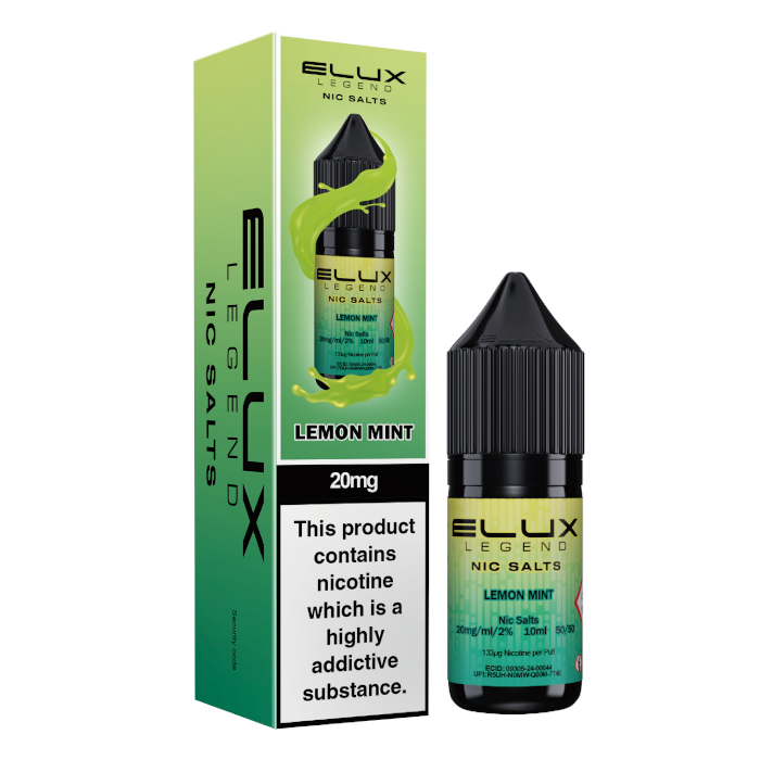 Elux Legend Nic Salt - Lemon Mint - 10ml