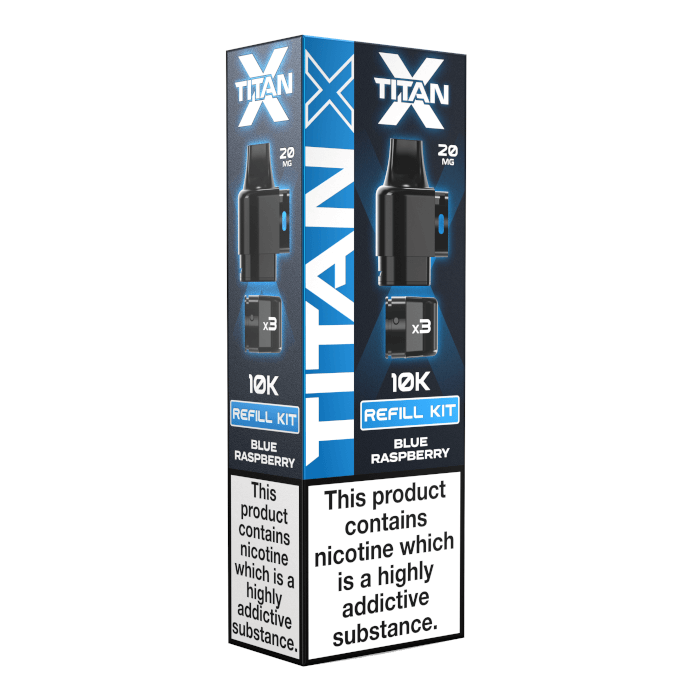 Titan X Refill Kit - Blue Raspberry