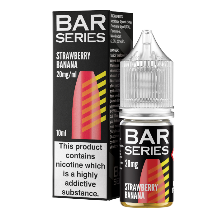 Bar Series Nic Salt - Strawberry Banana - 10ml
