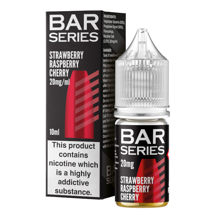 Bar Series Nic Salt - Strawberry Raspberry Cherry - 10ml
