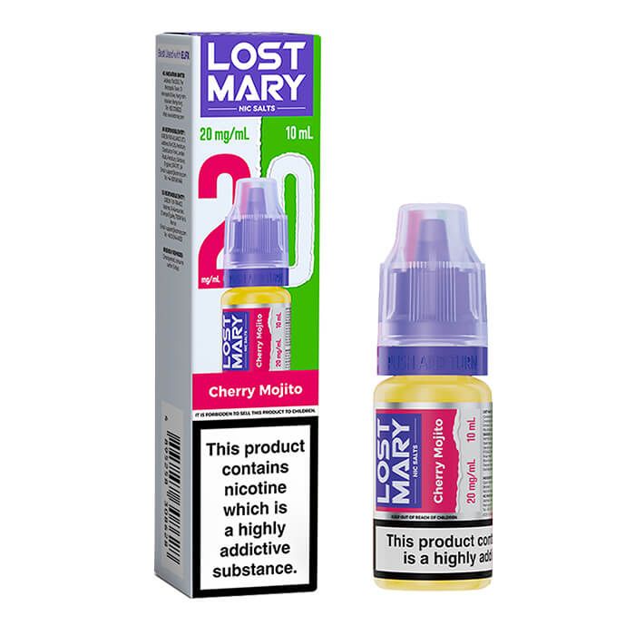 Lost Mary Nic Salt - Cherry Mojito - 10ml E-Liquid