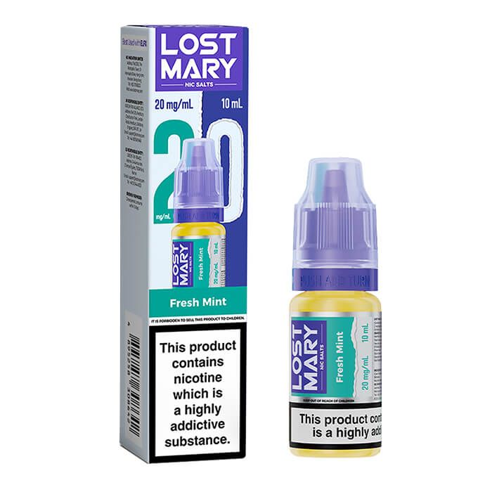 Lost Mary Nic Salt - Fresh Mint - 10ml E-Liquid