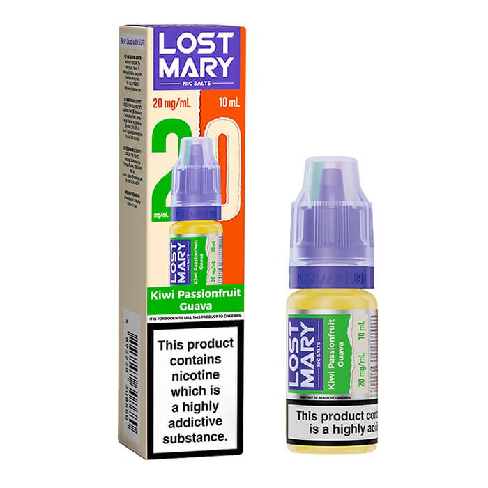 Lost Mary Nic Salt - Kiwi Passionfruit Guava - 10ml E-Liquid