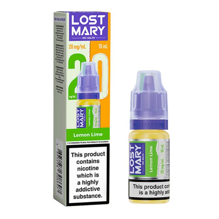 Lost Mary Nic Salt - Lemon Lime - 10ml E-Liquid