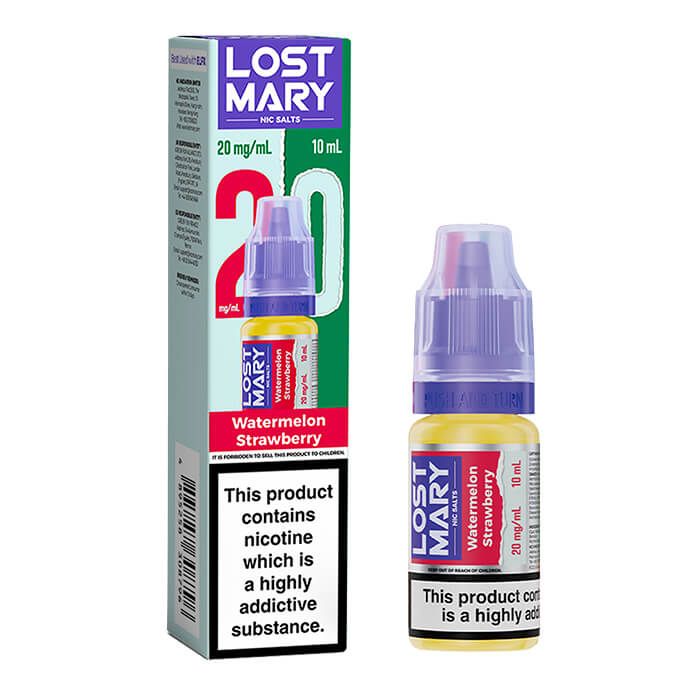 Lost Mary Nic Salt - Watermelon Strawberry - 10ml E-Liquid