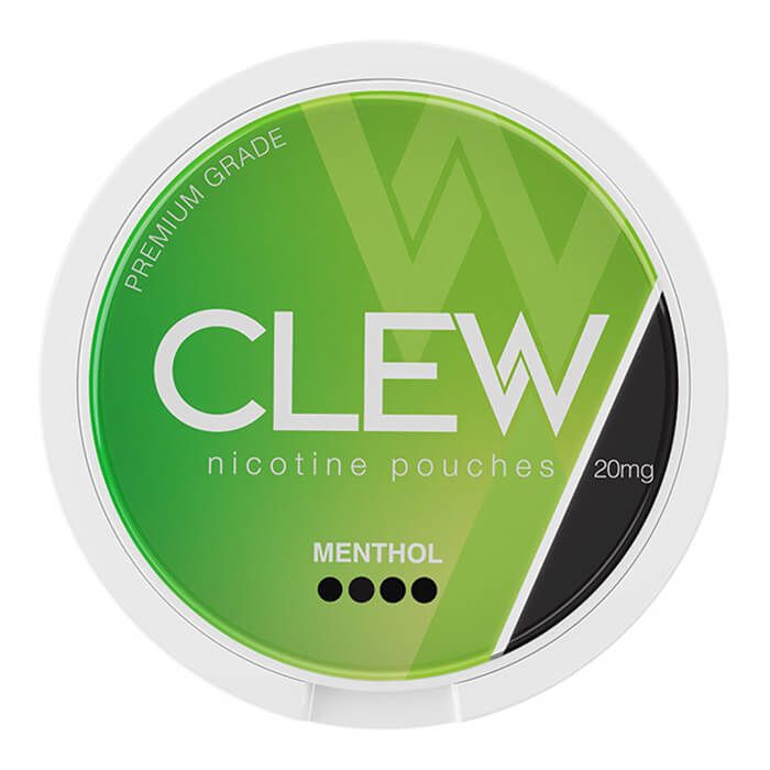 Clew Nicotine Pouches - Menthol - 20PK