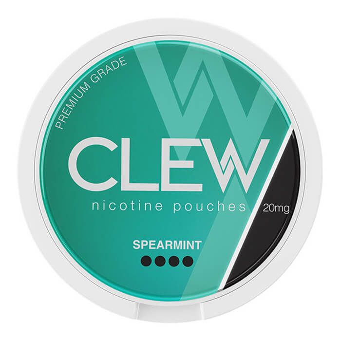 Clew Nicotine Pouches - Spearmint - 20PK