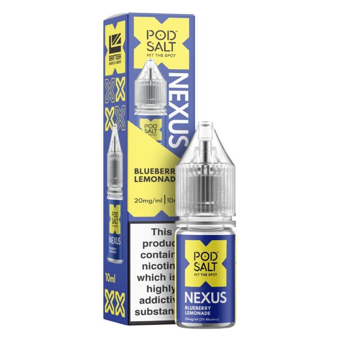 Nexus - Blueberry Lemonade - 10ml Nic Salt E-Liquid