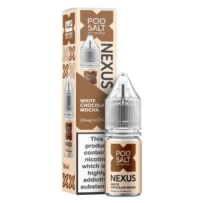Nexus - White Chocolate Mocha - 10ml Nic Salt E-Liquid